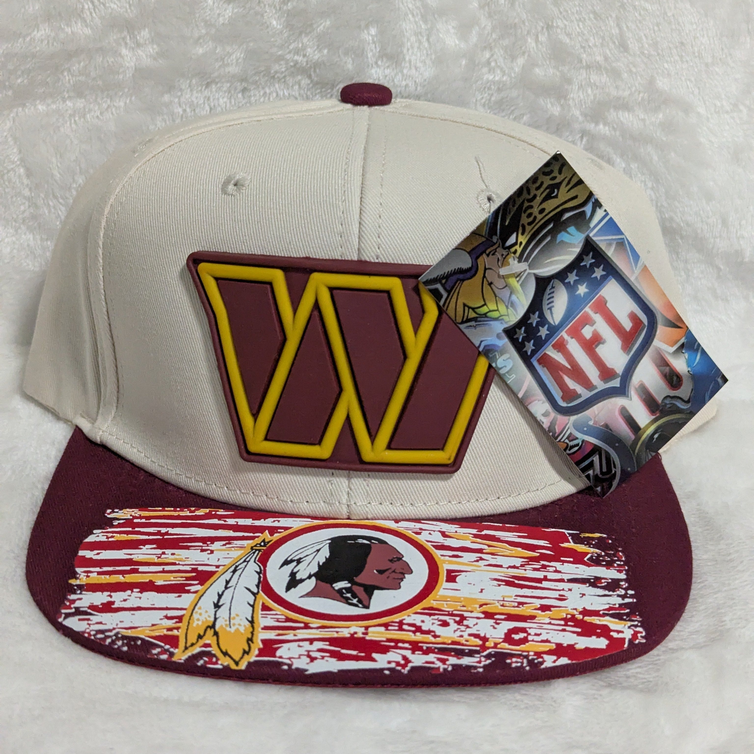 Gorra visera plana diseño NFL Washintong Commanders
