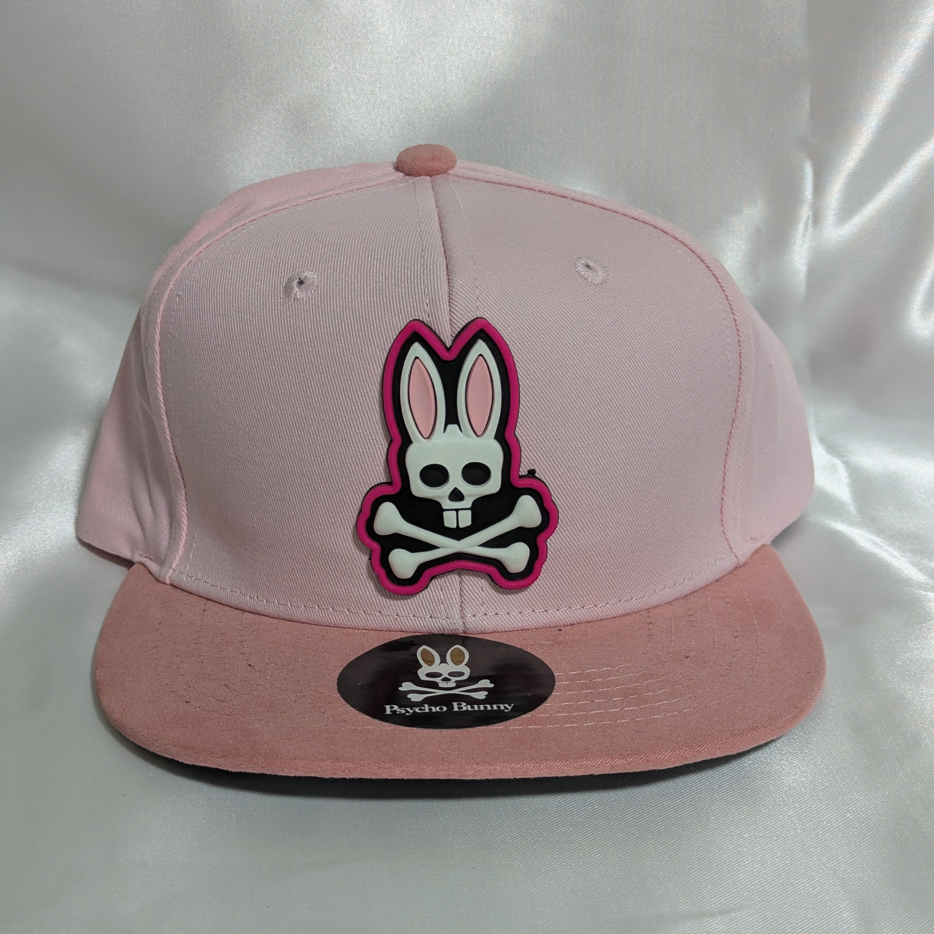 Gorra visera plana diseño Psycho Bunny Two-Tone Pink