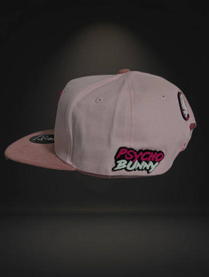 Gorra Psycho Bunny | Diseño Bicolor Exclusivo | Visera Plana Snapback