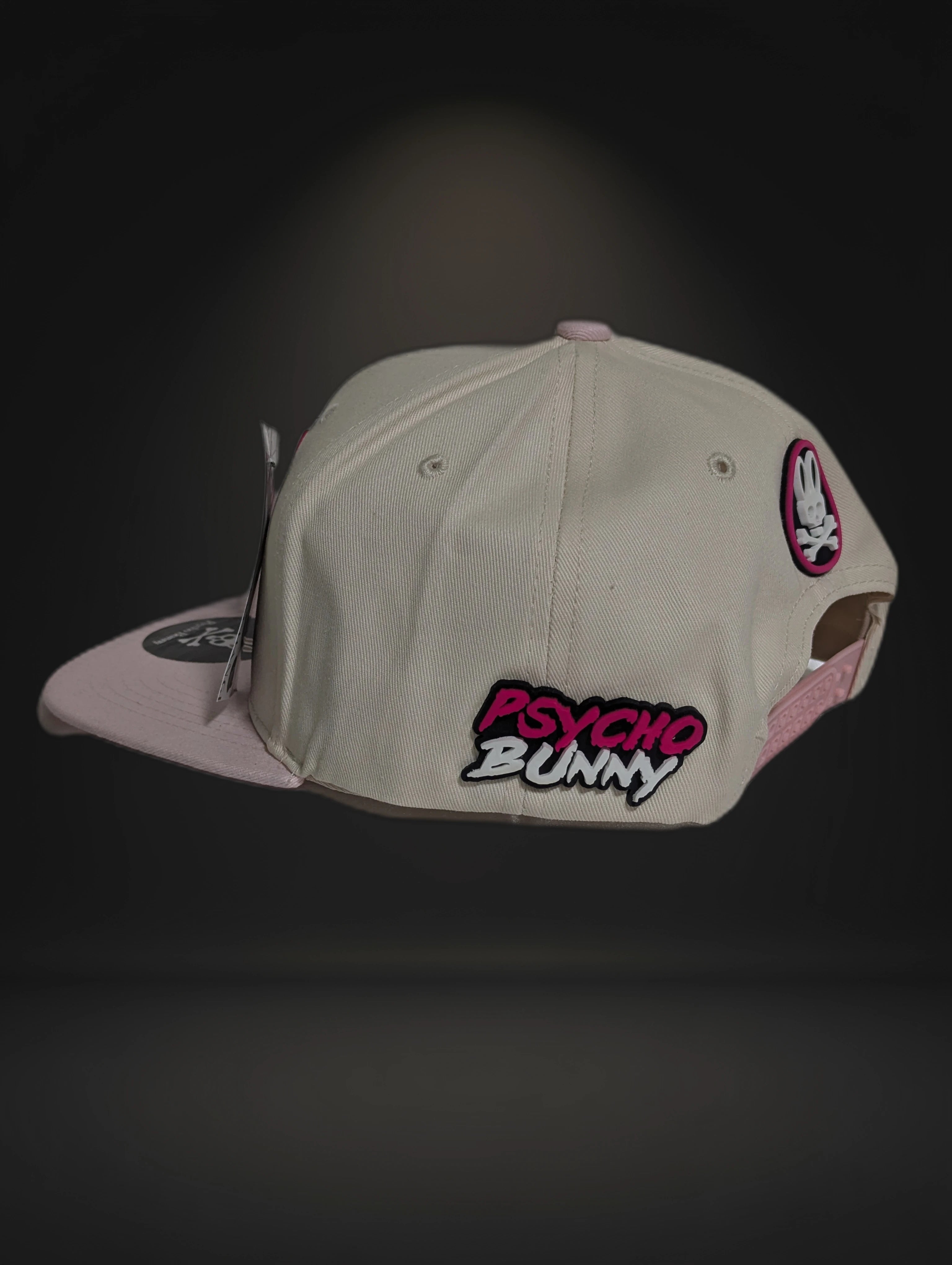 Gorra Psycho Bunny | Diseño Bicolor Exclusivo | Visera Plana Snapback