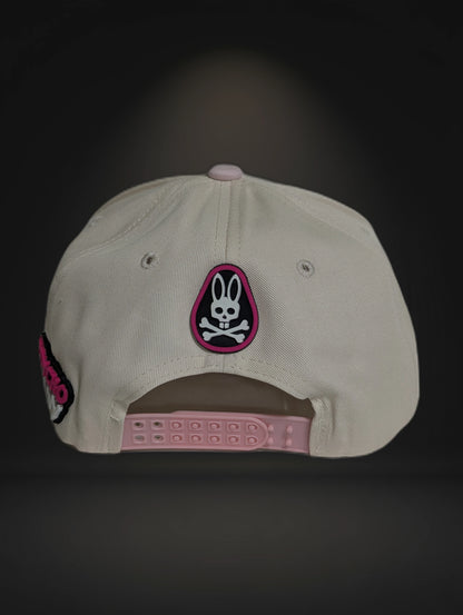 Gorra Psycho Bunny | Diseño Bicolor Exclusivo | Visera Plana Snapback