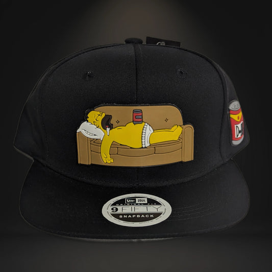 Gorra Homero Simpson | Diseño Animado Exclusivo | Visera Plana Snapback