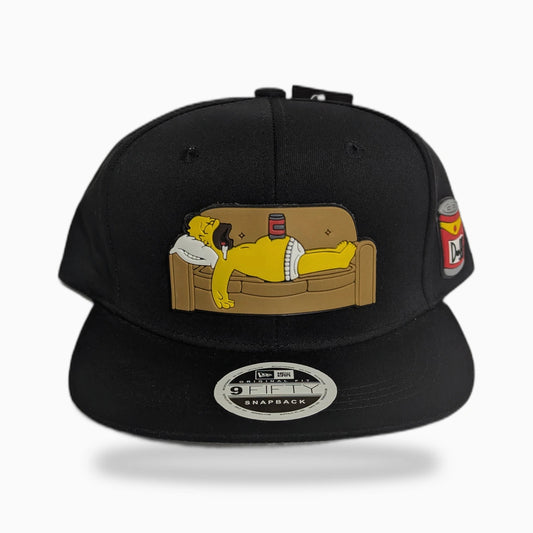 Gorra Homero Simpson | Diseño Animado Exclusivo | Visera Plana Snapback