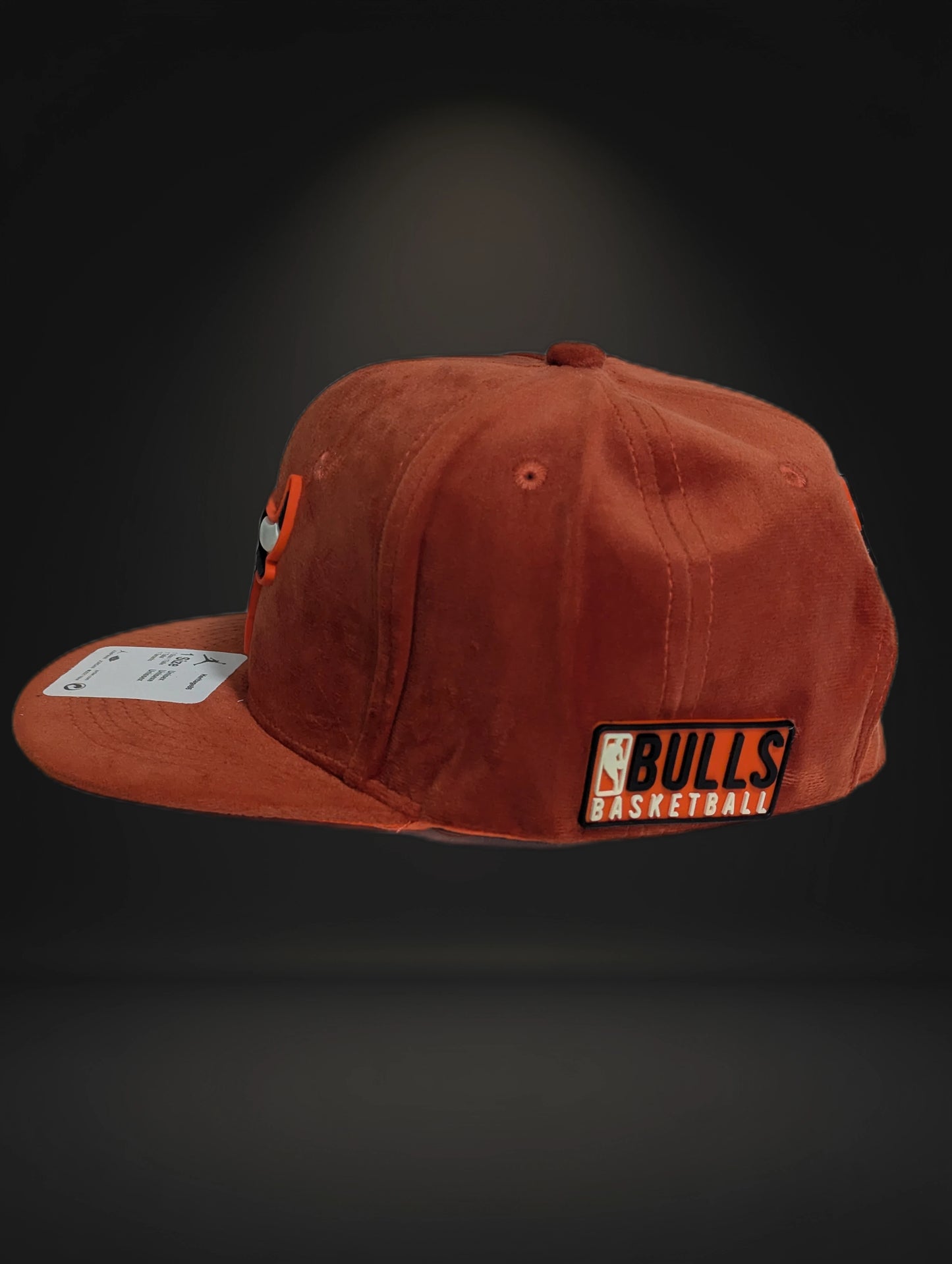 Gorra Chicago Bulls | NBA Clásico | Snapback Visera plana terciopelo