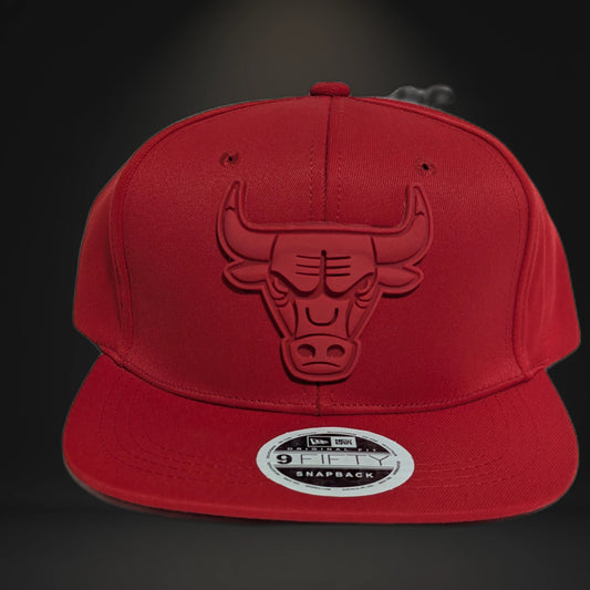 Gorra Chicago Bulls | NBA Clásico | Snapback Visera plana Rojo
