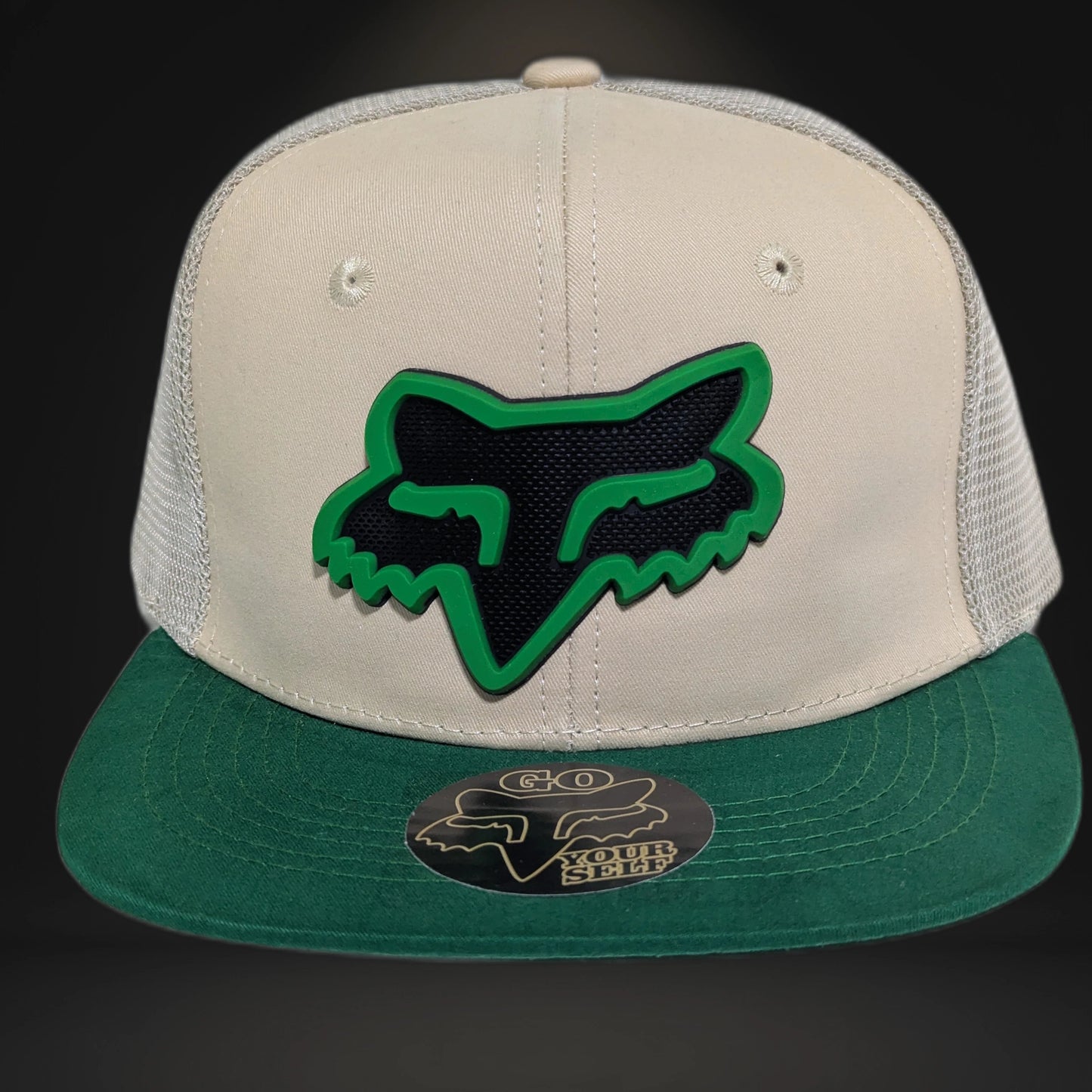 Gorra Fox | Diseño Bicolor Exclusivo | Visera Plana Snapback