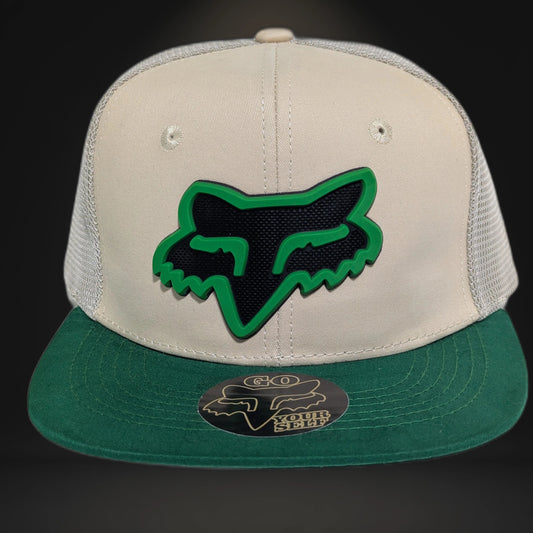 Gorra Fox | Diseño Bicolor Exclusivo | Visera Plana Snapback