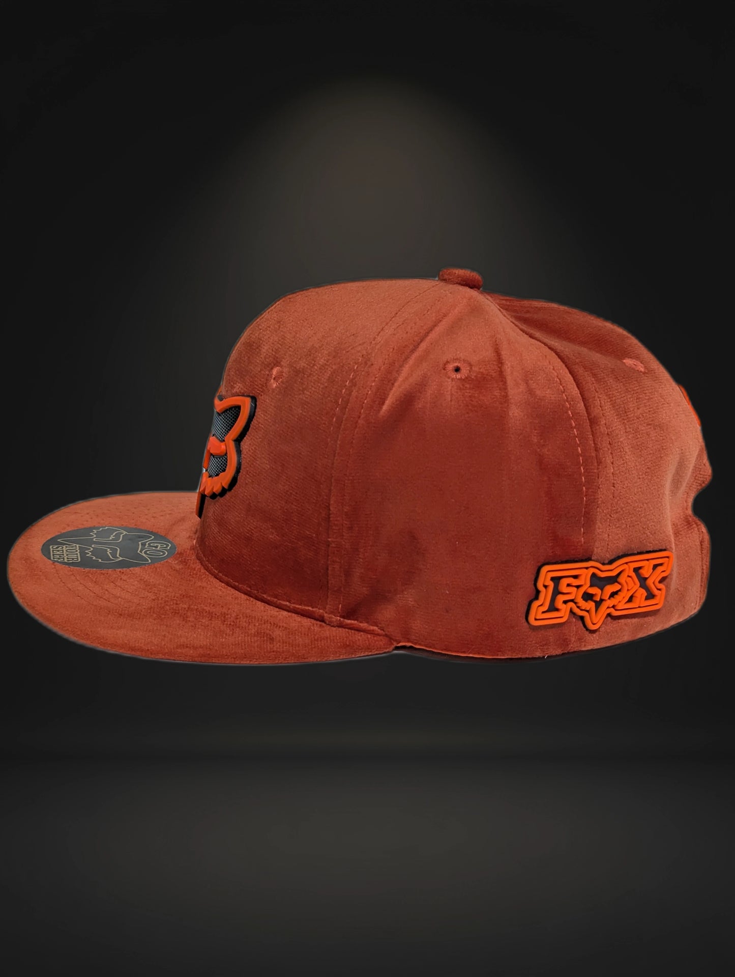 Gorra Fox | Diseño terciopelo Exclusivo | Visera Plana Snapback