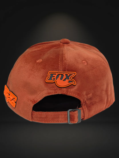 Gorra Fox | Diseño terciopelo Exclusivo | Visera Plana Snapback