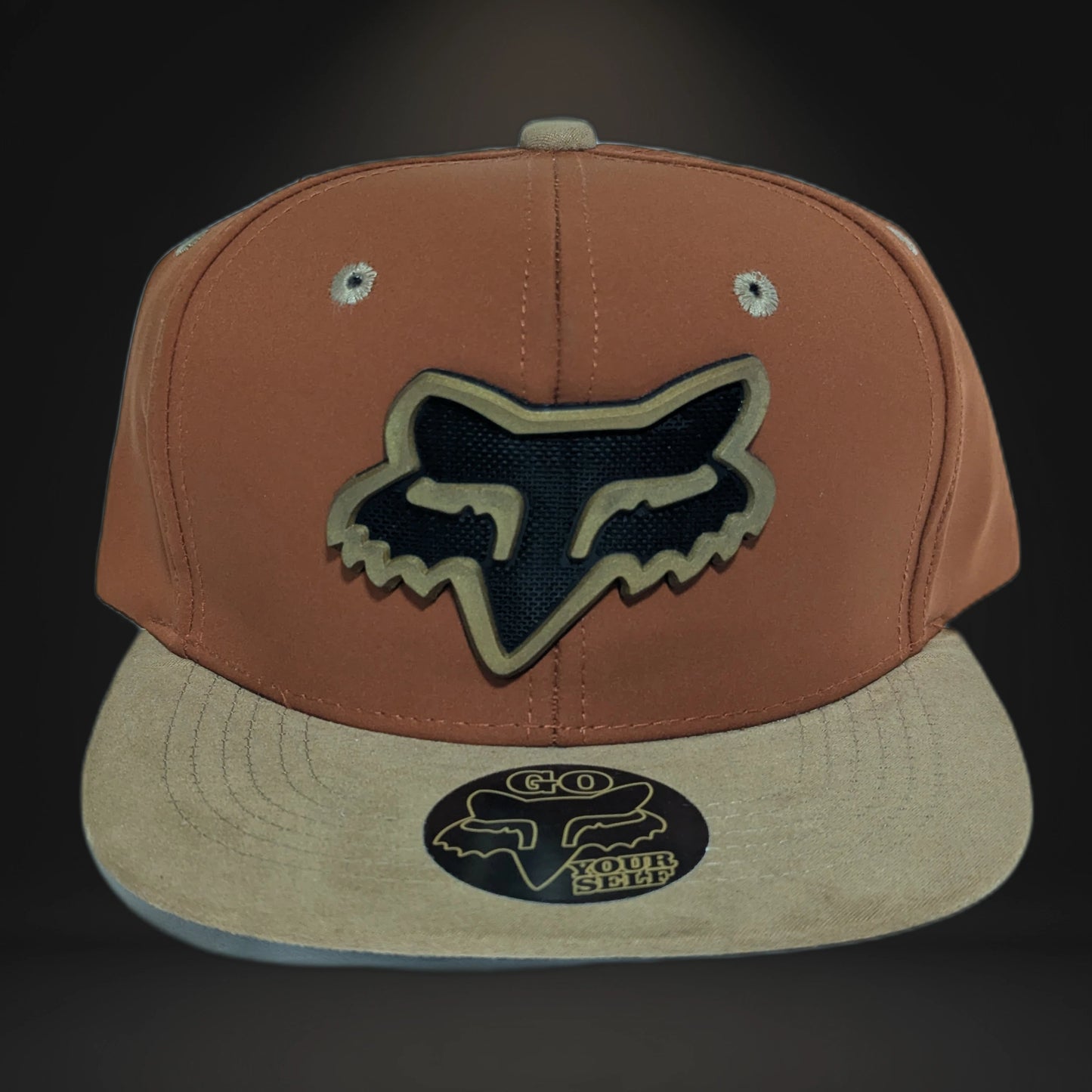 Gorra Fox | Diseño Bicolor Exclusivo | Visera Plana Snapback
